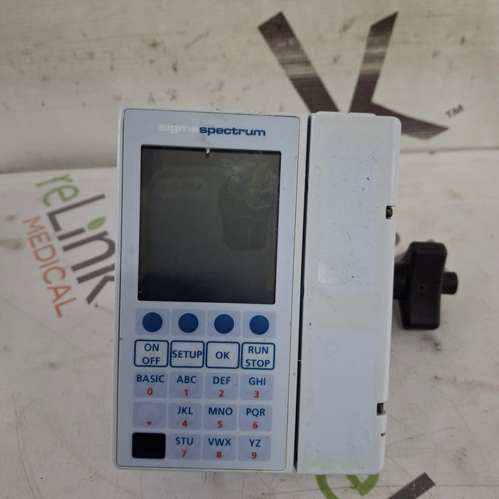 Baxter Sigma Spectrum w/Non Wireless or No Battery Infusion Pump