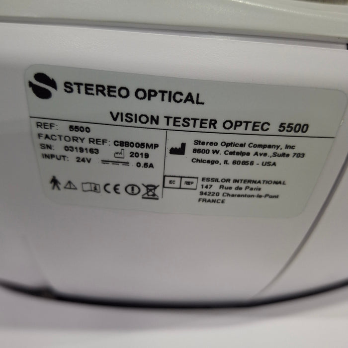 Stereo Optical Stereo Optical Optec 5500 Vision Tester Test Equipment reLink Medical