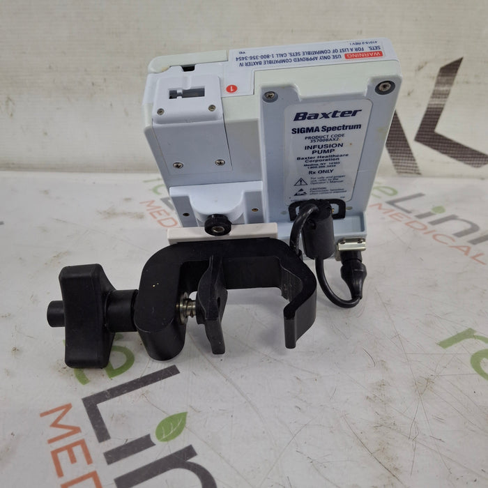 Baxter Sigma Spectrum w/Non Wireless or No Battery Infusion Pump