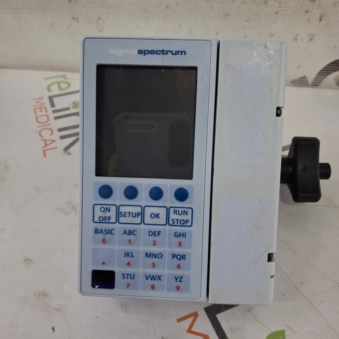 Baxter Sigma Spectrum w/Non Wireless or No Battery Infusion Pump