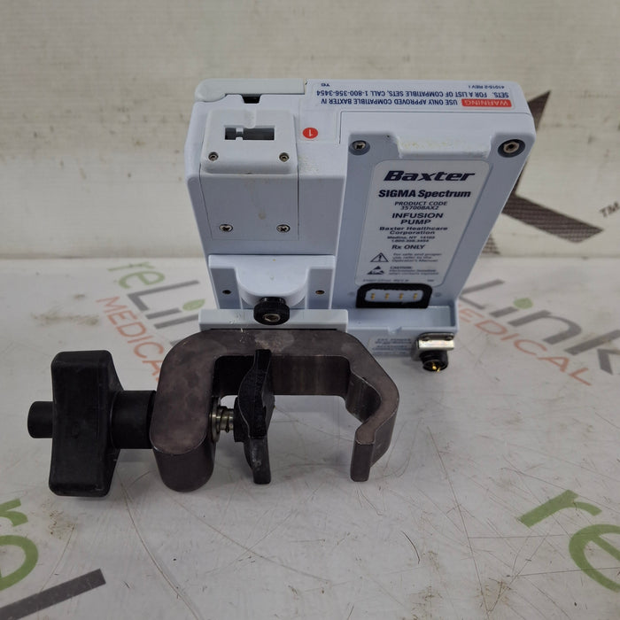 Baxter Sigma Spectrum w/Non Wireless or No Battery Infusion Pump