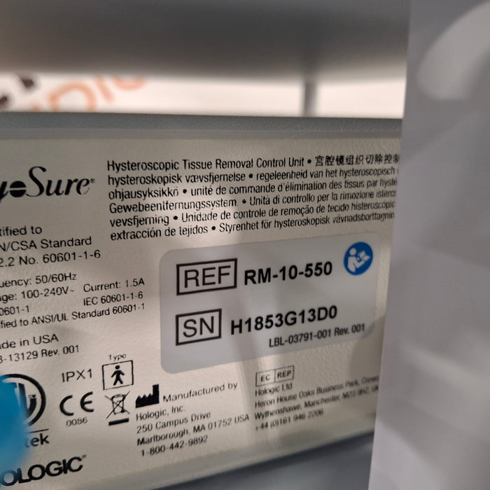 Hologic Aquilex Fluid Control System