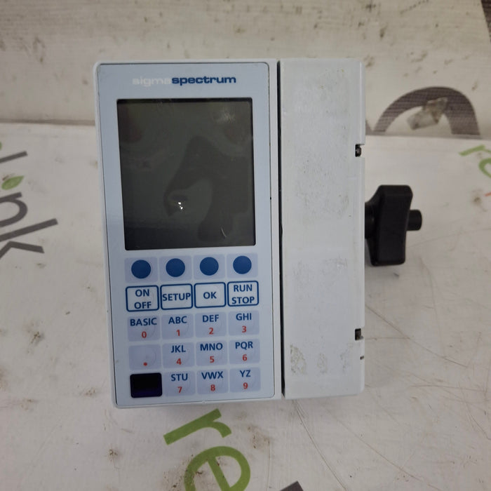 Baxter Sigma Spectrum w/Non Wireless or No Battery Infusion Pump