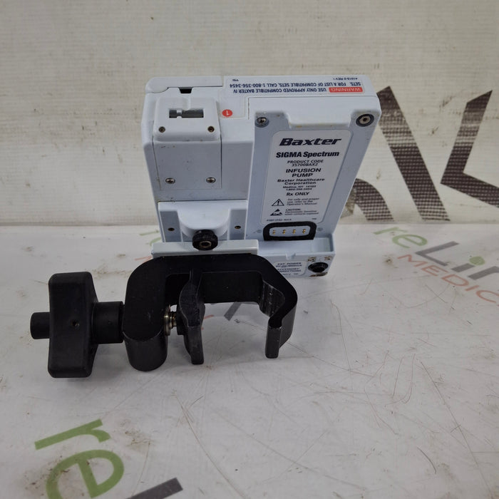 Baxter Sigma Spectrum w/Non Wireless or No Battery Infusion Pump