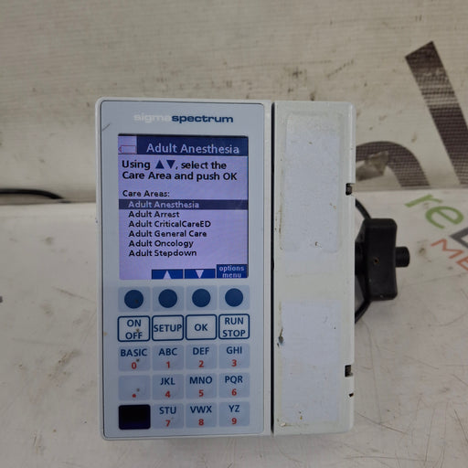 Baxter Baxter Sigma Spectrum 8.00.05 w/o Battery Infusion Pump Infusion Pump reLink Medical