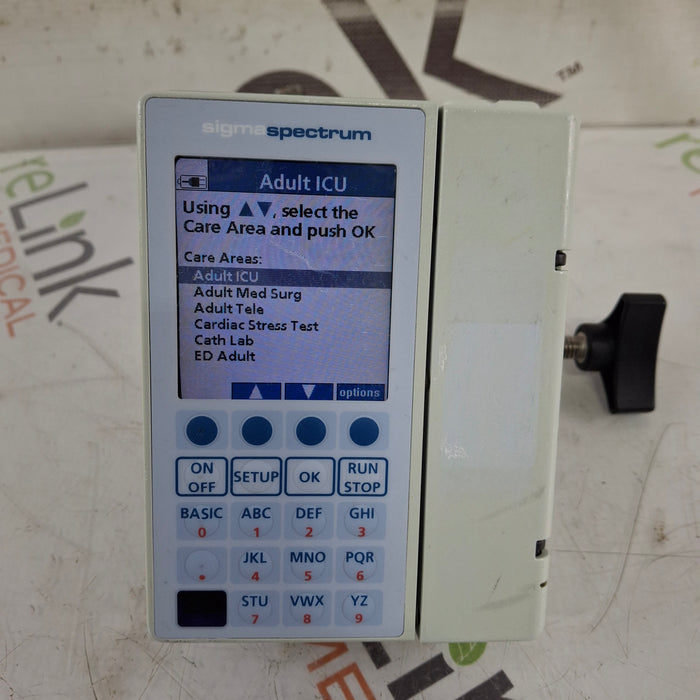 Baxter Sigma Spectrum 6.05.11 without Battery Infusion Pump