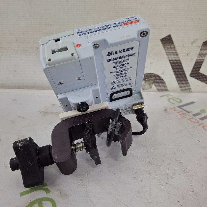Baxter Sigma Spectrum w/Non Wireless or No Battery Infusion Pump