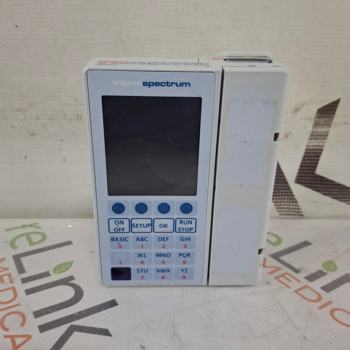 Baxter Sigma Spectrum w/Non Wireless or No Battery Infusion Pump
