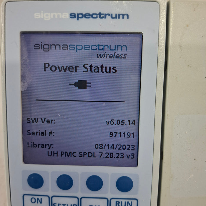 Baxter Sigma Spectrum 6.05.14 without Battery Infusion Pump