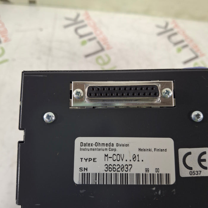 Datex-Ohmeda Datex-Ohmeda M-COV Gas Module Patient Monitors reLink Medical