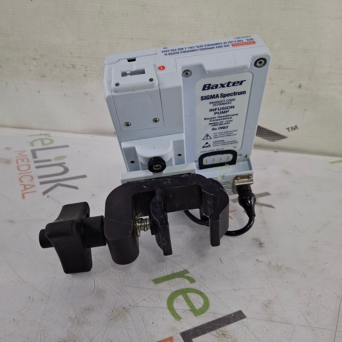 Baxter Sigma Spectrum w/Non Wireless or No Battery Infusion Pump