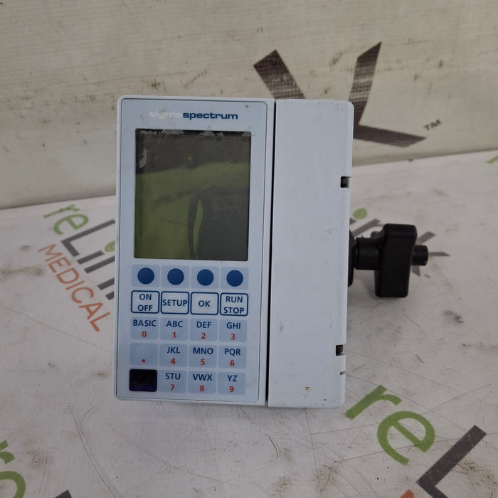 Baxter Sigma Spectrum w/Non Wireless or No Battery Infusion Pump