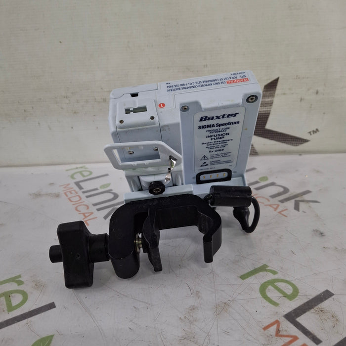 Baxter Sigma Spectrum w/Non Wireless or No Battery Infusion Pump