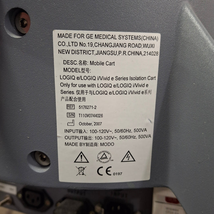 GE Healthcare Logiq I Ultrasound