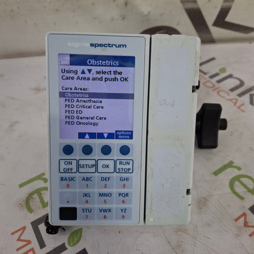 Baxter Baxter Sigma Spectrum 8.01.00 w/o Battery Infusion Pump Infusion Pump reLink Medical