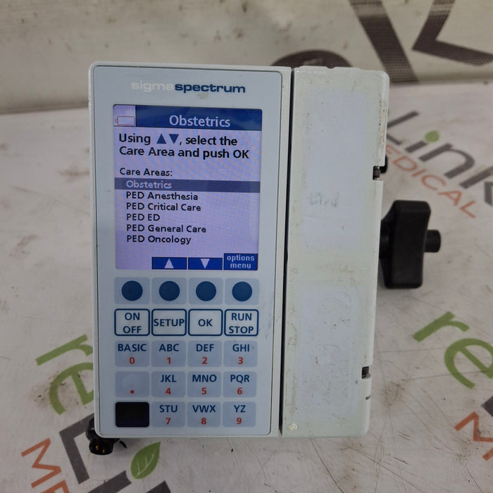 Baxter Baxter Sigma Spectrum 8.01.00 w/o Battery Infusion Pump Infusion Pump reLink Medical