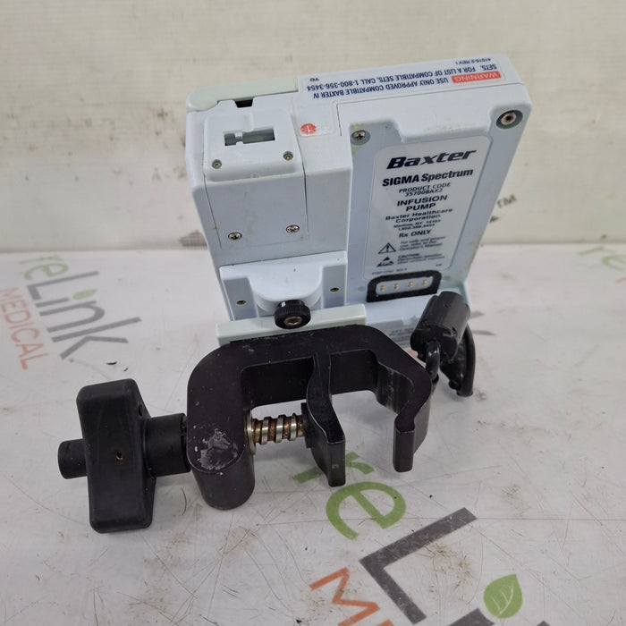 Baxter Sigma Spectrum w/Non Wireless or No Battery Infusion Pump