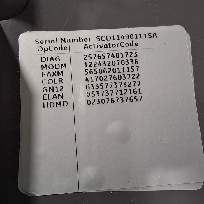 GE Healthcare GE Healthcare MAC 5500 HD ECG without CAM Module Cardiology reLink Medical