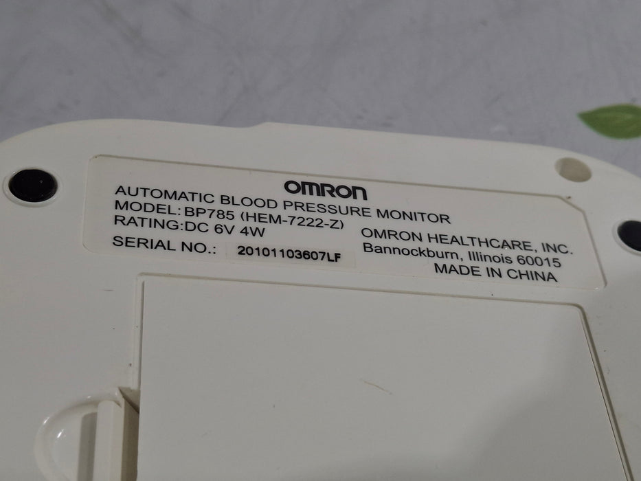 Omron BP785 Automatic Blood Pressure Monitor