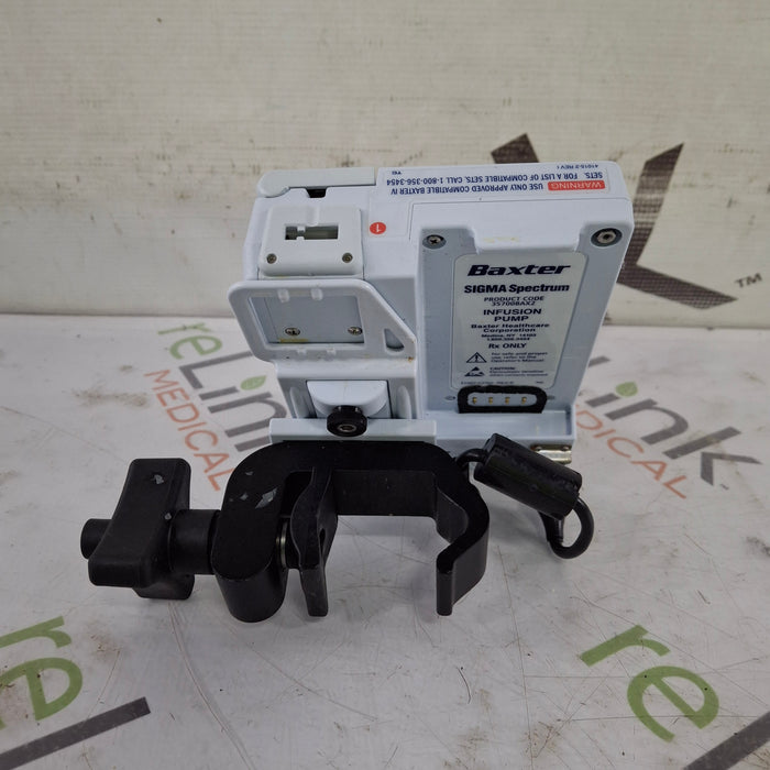 Baxter Sigma Spectrum w/Non Wireless or No Battery Infusion Pump