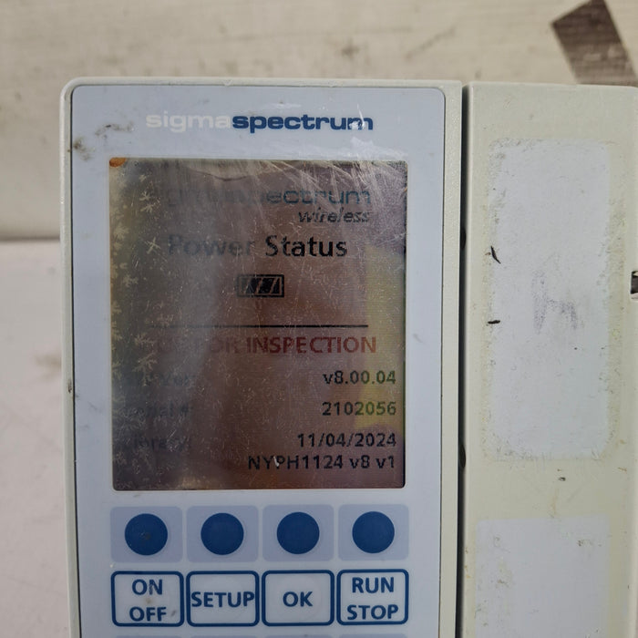 Baxter Baxter Sigma Spectrum 8.00.04 w/o Battery Infusion Pump Infusion Pump reLink Medical