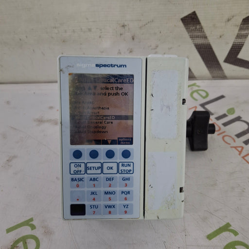 Baxter Baxter Sigma Spectrum 8.00.04 w/o Battery Infusion Pump Infusion Pump reLink Medical
