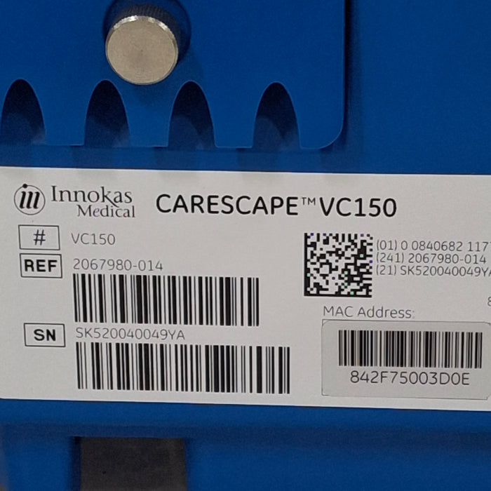 GE Healthcare GE Healthcare Carescape VC150 Vital Signs Monitor Patient Monitors reLink Medical
