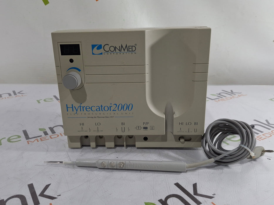 ConMed Hyfrecator 2000 Electrosurgical Unit