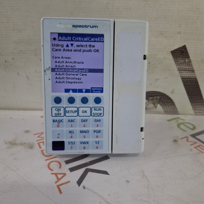 Baxter Baxter Sigma Spectrum 8.00.05 w/o Battery Infusion Pump Infusion Pump reLink Medical