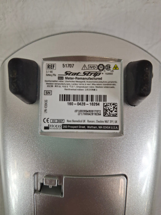 Nova Biomedical Corp. Nova Biomedical Corp. StatStrip GLU Glucose Meter Clinical Lab reLink Medical