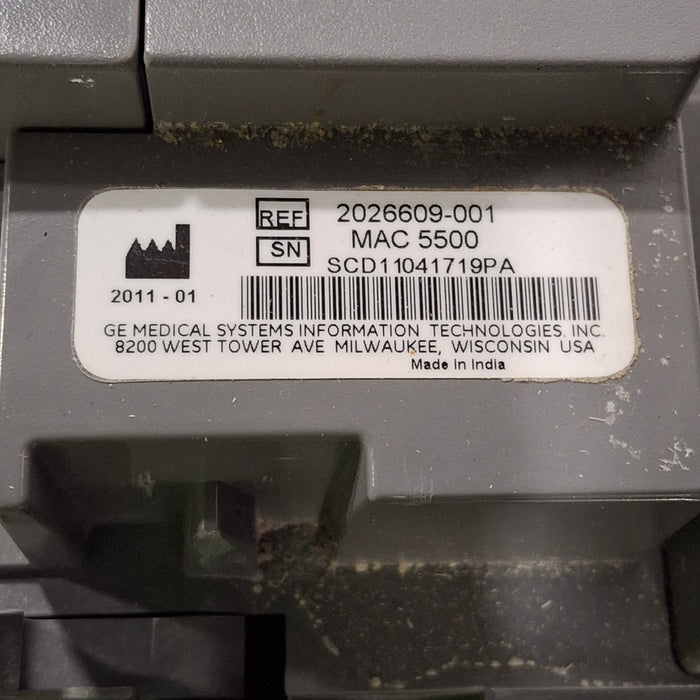 GE Healthcare GE Healthcare MAC 5500 ECG without CAM Module Cardiology reLink Medical
