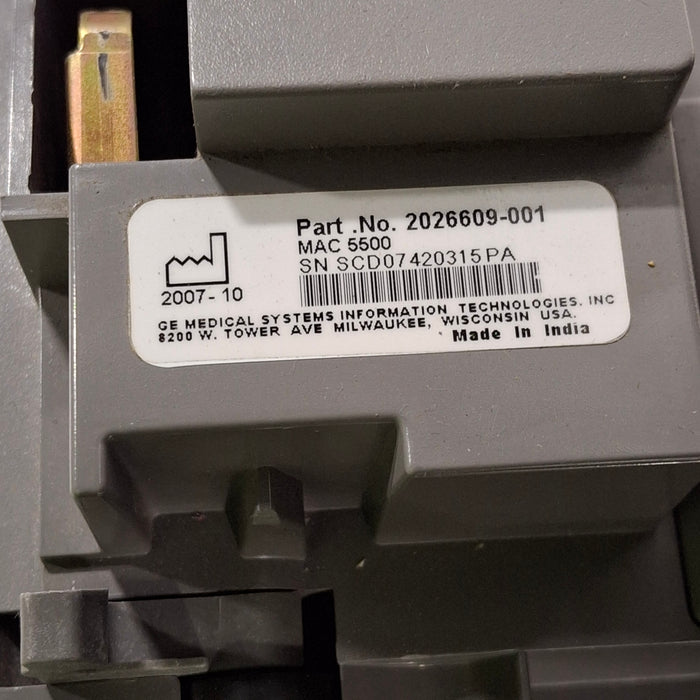 GE Healthcare GE Healthcare MAC 5500 ECG without CAM Module Cardiology reLink Medical