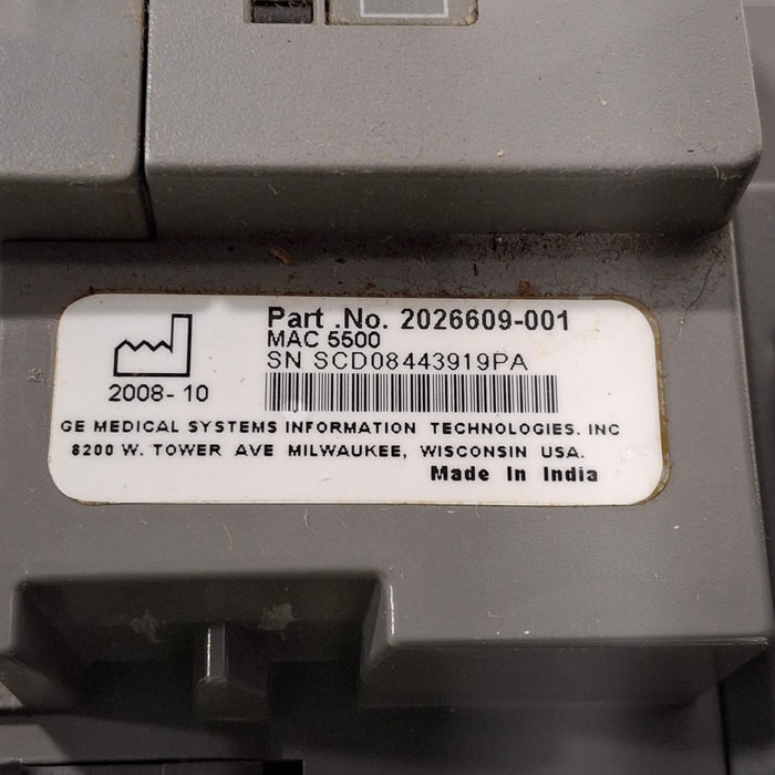 GE Healthcare MAC 5500 ECG without CAM Module