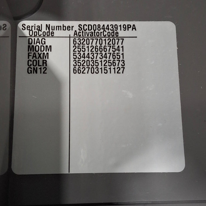 GE Healthcare MAC 5500 ECG without CAM Module