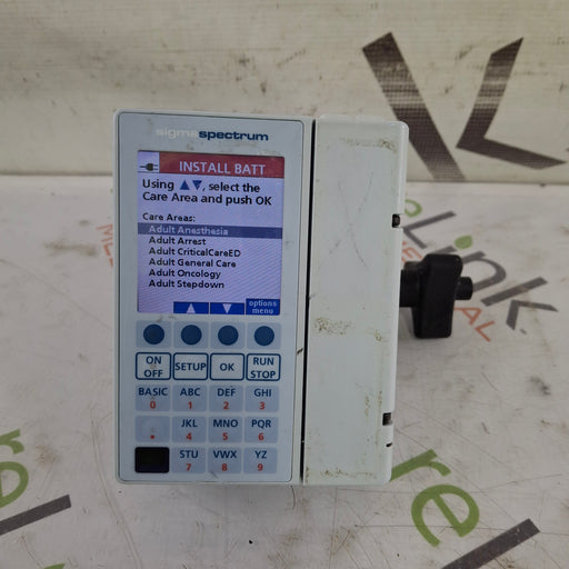 Baxter Baxter Sigma Spectrum 8.00.05 w/o Battery Infusion Pump Infusion Pump reLink Medical