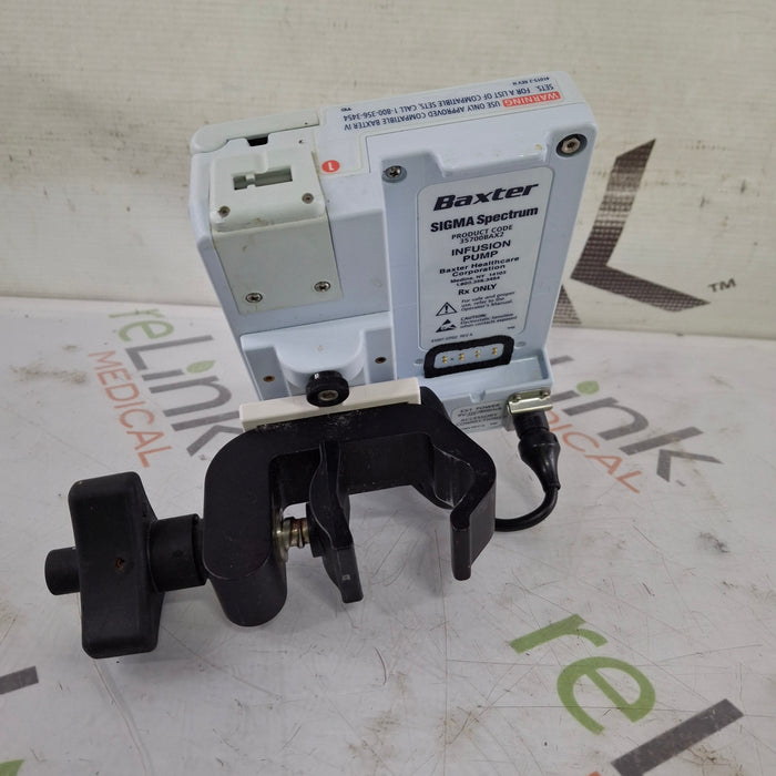 Baxter Baxter Sigma Spectrum 8.00.05 w/o Battery Infusion Pump Infusion Pump reLink Online