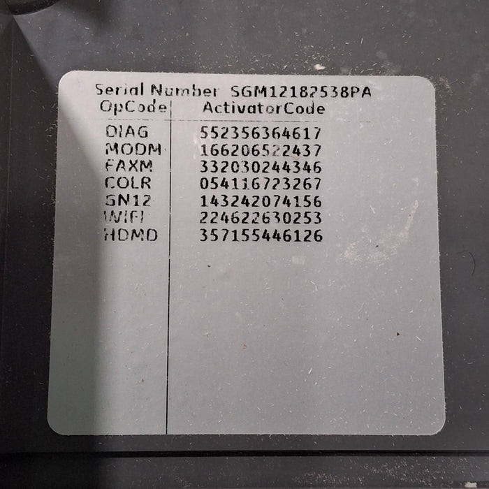 GE Healthcare GE Healthcare MAC 5500 HD ECG without CAM Module Cardiology reLink Medical