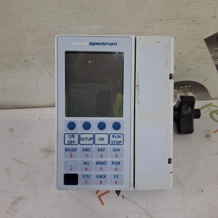Baxter Sigma Spectrum w/Non Wireless or No Battery Infusion Pump