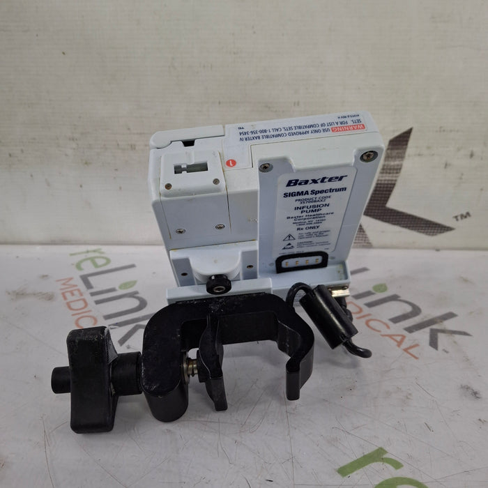 Baxter Sigma Spectrum w/Non Wireless or No Battery Infusion Pump