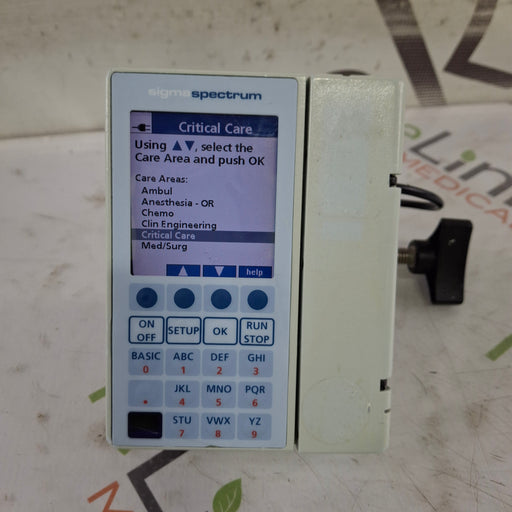 Baxter Baxter Sigma Spectrum 6.02.07 without Battery Infusion Pump Infusion Pump reLink Medical
