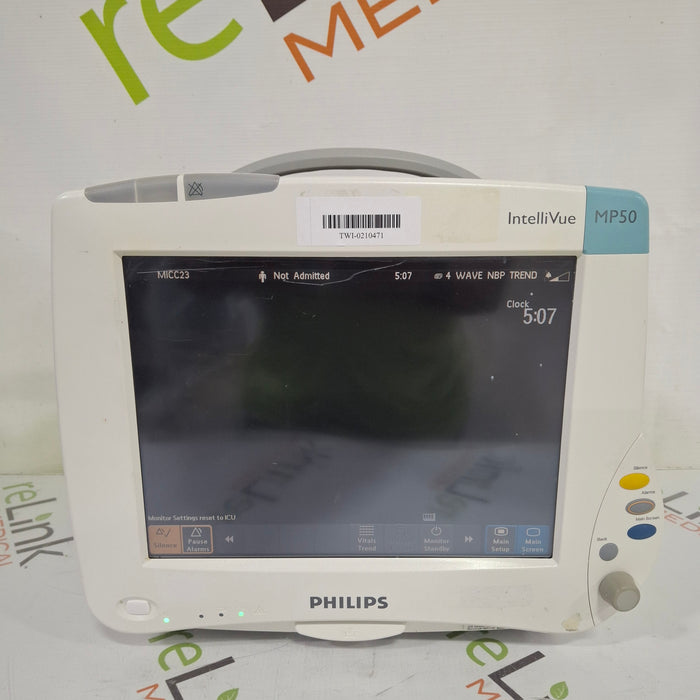 Philips Philips IntelliVue MP50 Patient Monitor Patient Monitors reLink Medical