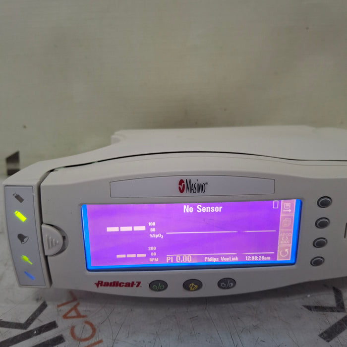 Masimo Masimo Radical 7 Pulse Oximeter w/ Base Patient Monitors reLink Medical