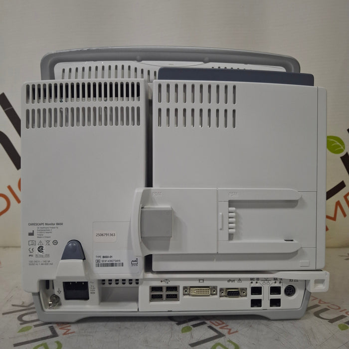 GE Healthcare GE Healthcare Carescape B650 Patient Monitor Patient Monitors reLink Medical