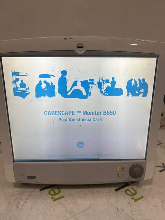 GE Healthcare GE Healthcare Carescape B650 Patient Monitor Patient Monitors reLink Medical