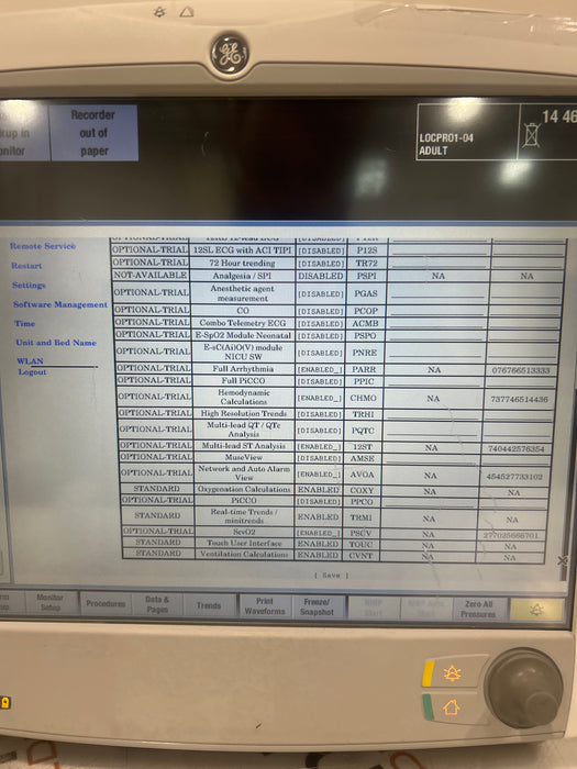 GE Healthcare GE Healthcare Carescape B650 Patient Monitor Patient Monitors reLink Medical