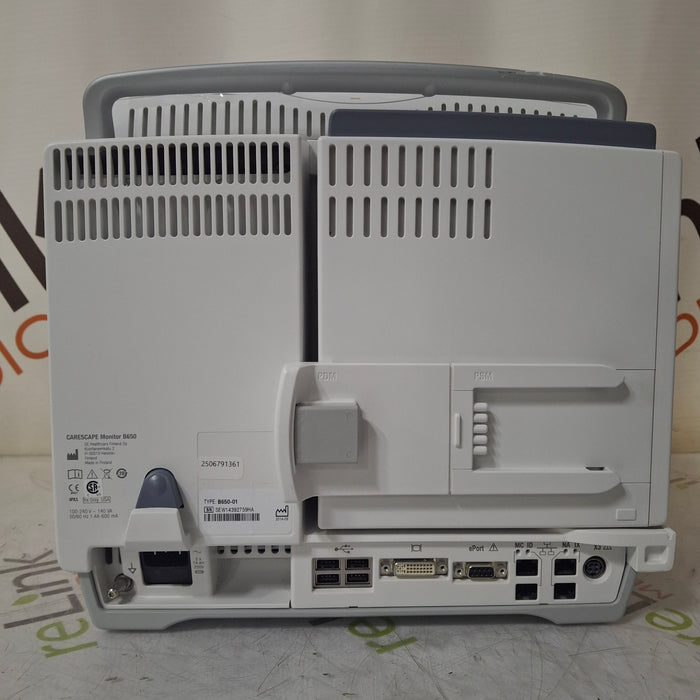 GE Healthcare Carescape B650 Post Anesthesia Care Patient Monitor