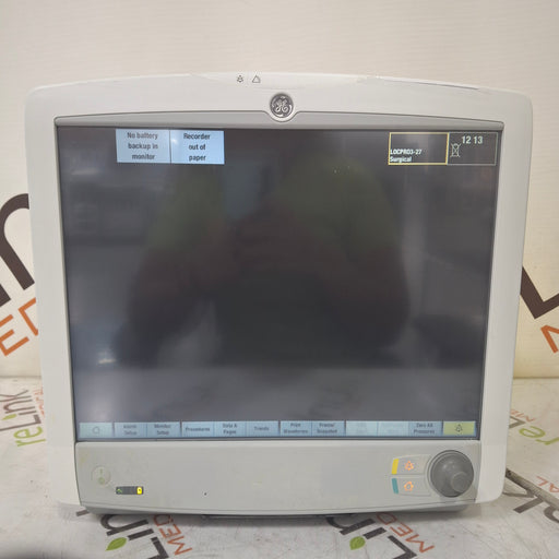 GE Healthcare GE Healthcare Carescape B650 Critical Care Patient Monitor Patient Monitors reLink Medical