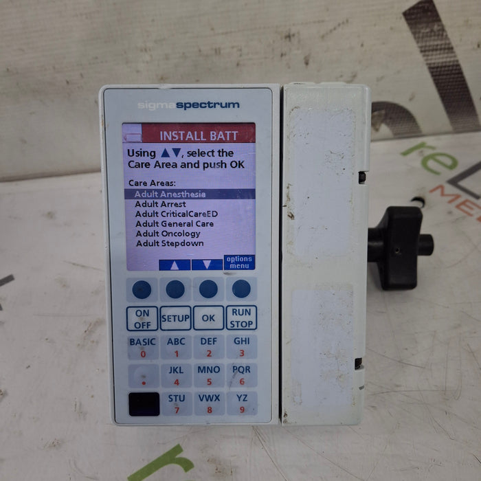 Baxter Baxter Sigma Spectrum 8.00.04 w/o Battery Infusion Pump Infusion Pump reLink Medical