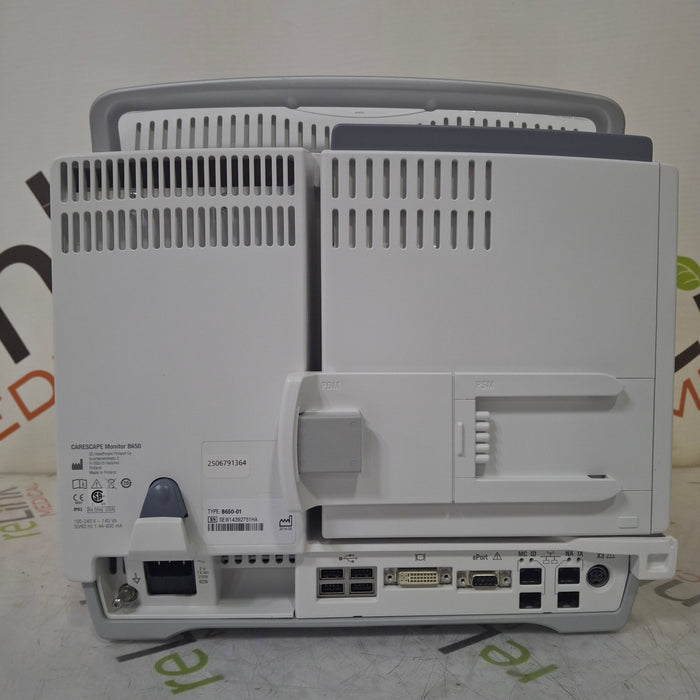 GE Healthcare GE Healthcare Carescape B650 Post Anesthesia Care Patient Monitor Patient Monitors reLink Medical