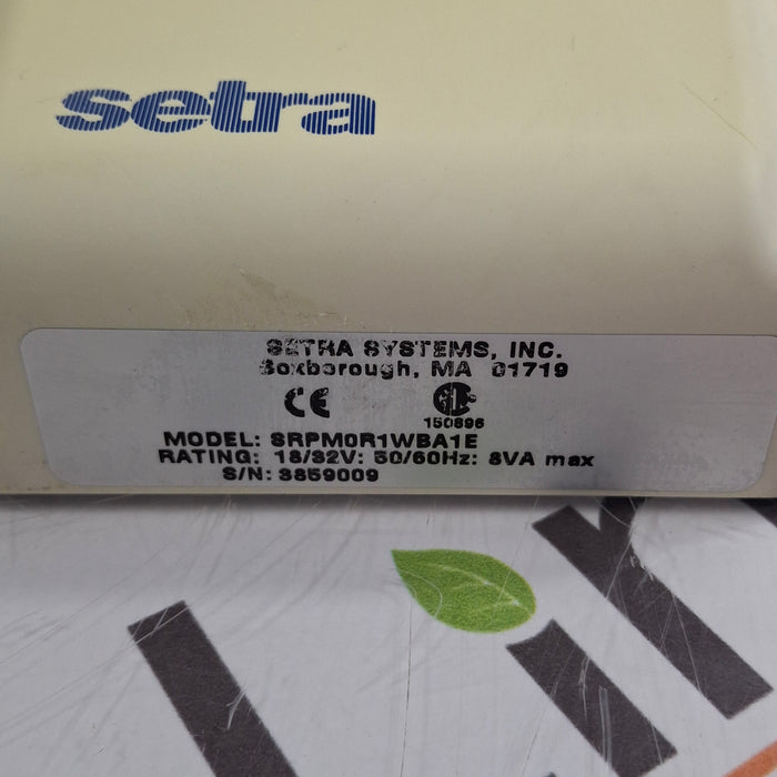 Setra Systems, Inc. Setra Systems, Inc. SRPM Secure-Sense Room Pressure Monitor Research Lab reLink Medical